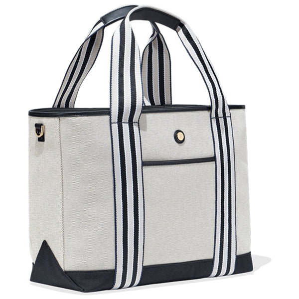 Paravel Domino Black Cabana Tote Medium