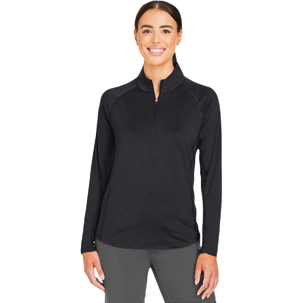 Puma Golf Women's Puma Black You-V Quarter-Zip