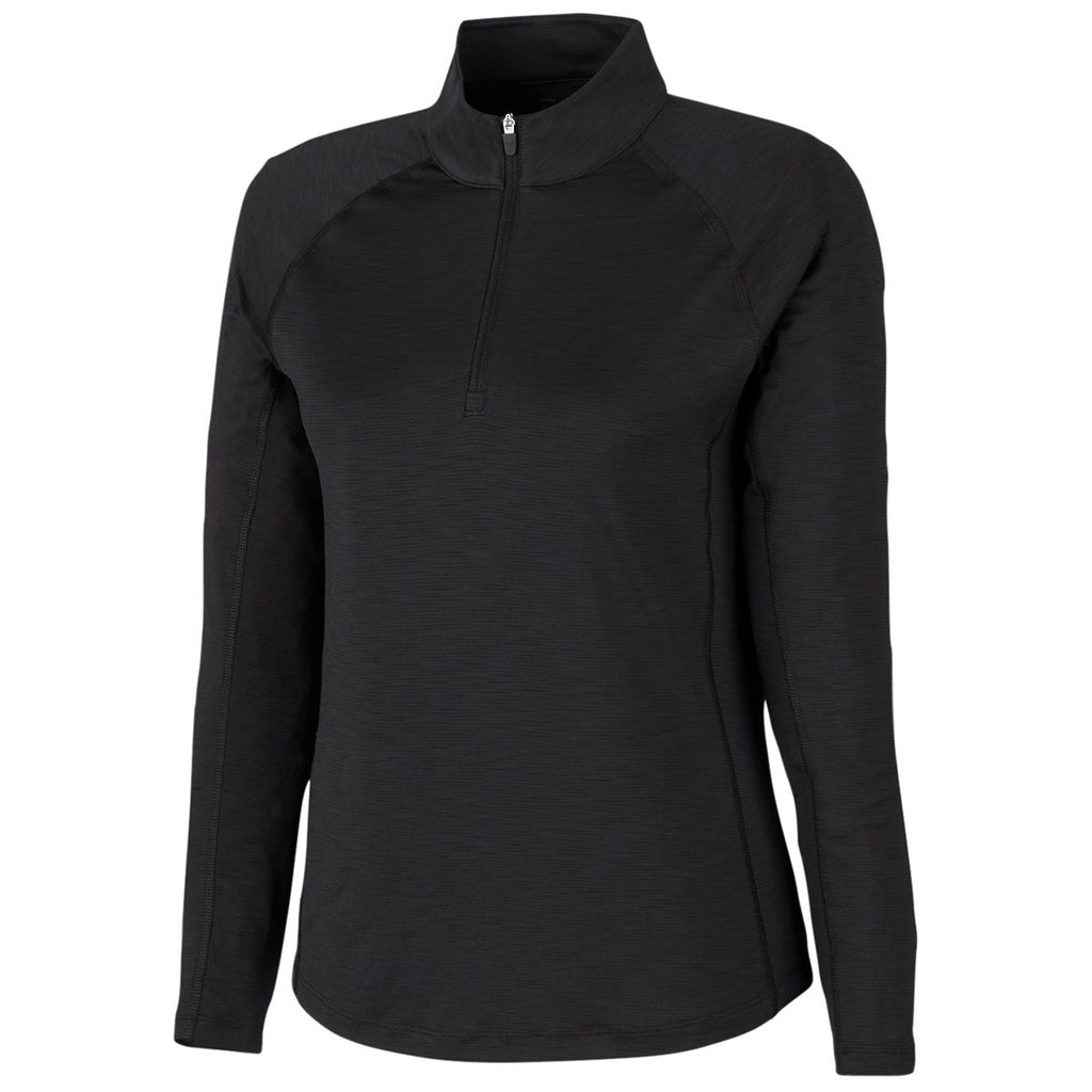 Puma Golf Women's Puma Black You-V Quarter-Zip