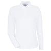 Puma Golf Women's White Glow You-V Quarter-Zip