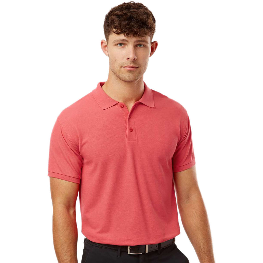 AllPro Men's Coral Pique Polo