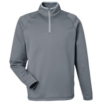 Puma Golf Men's Slate Sky Waffle Fleece Quarter-Zip Pullover