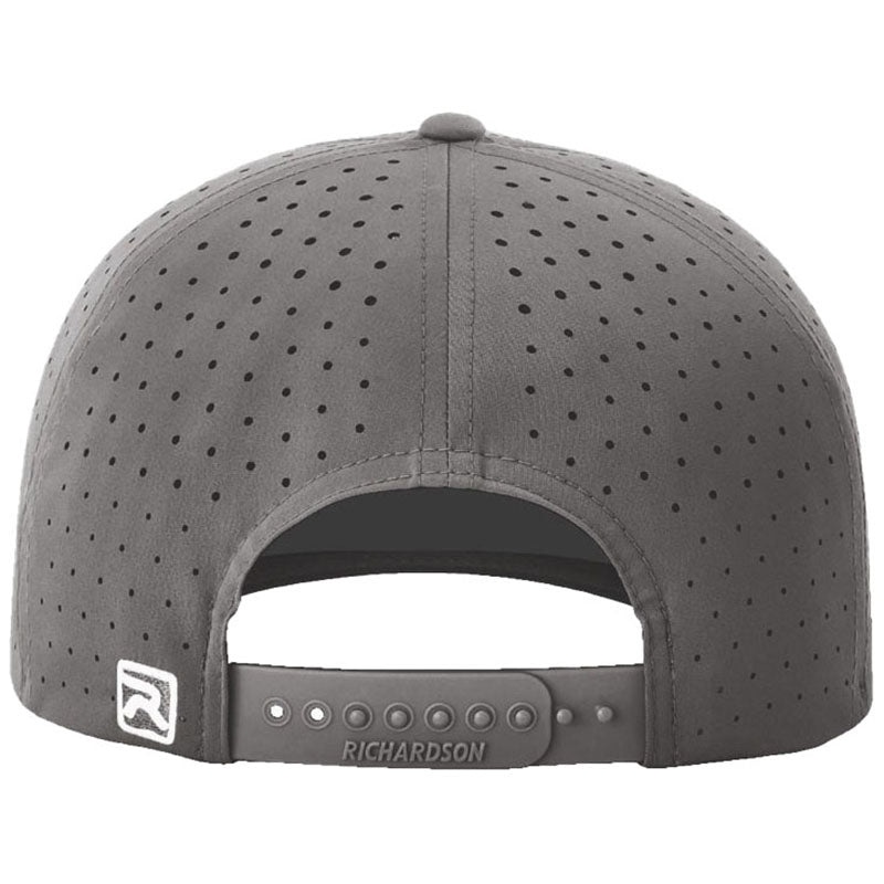 Richardson Charcoal Laser Perf R-Flex Snapback