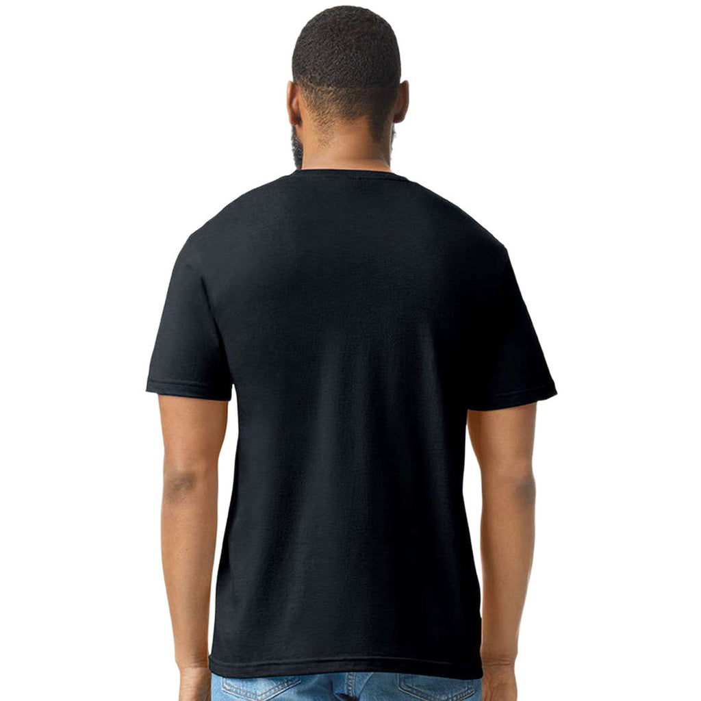 Gildan Unisex Pitch Black Softstyle CVC T-Shirt