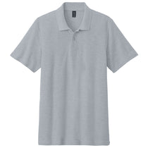 Gildan Men's Ring Spun Sport Grey Softstyle Pique Polo