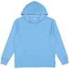 LAT Unisex Washed Tradewind Vintage Wash Fleece Hooded Sweatshirt