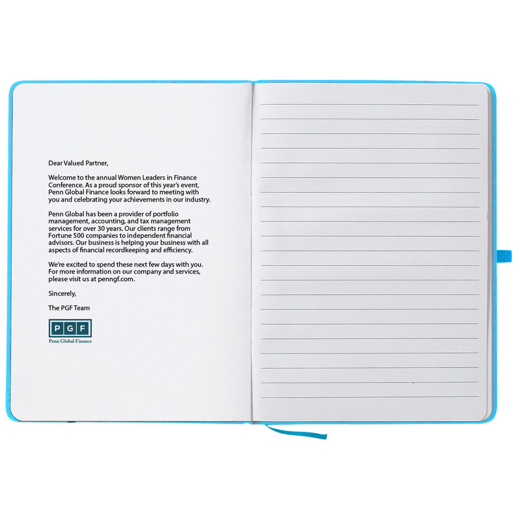 Hit Light Blue Journal Notebook