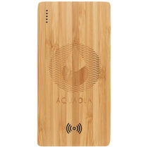 48-Hour Leed's Wood Plank 5000 mAh Bamboo Wireless Power Bank