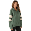 Glyder Women's Smoky Basil Prodigious Scuba 1/4 Zip