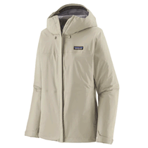 Patagonia Women's Wool White Torrentshell 3L Rain Jacket