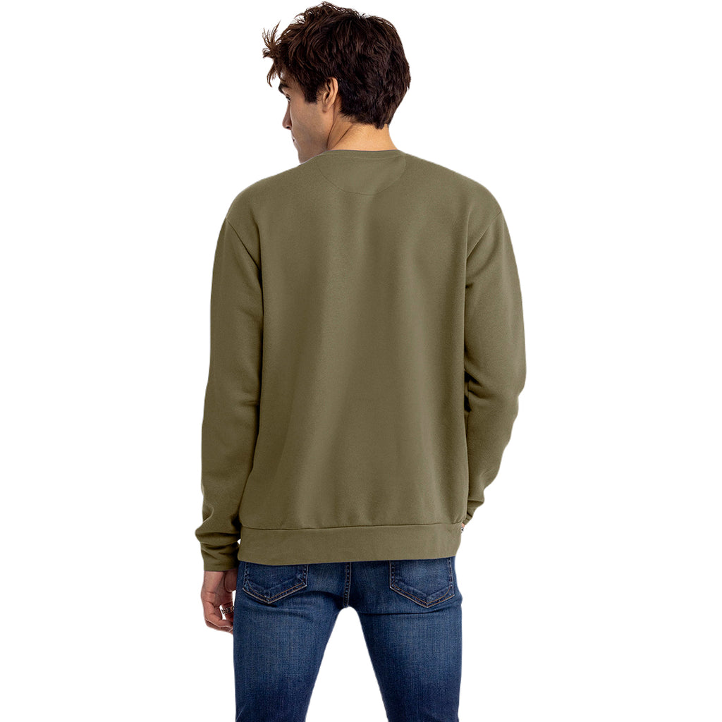 Next Level Apparel Unisex Military Green Santa Cruz Sweatshirt