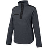 Dri Duck Women's Charcoal/Black Sierra Melange Heather Fleece