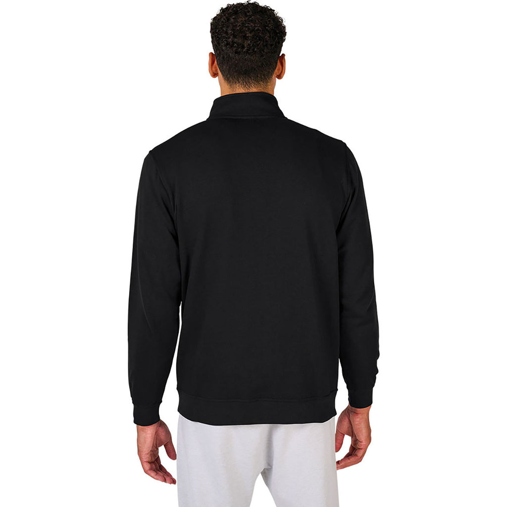 Charles River Men's Black Willow Half Zip Sweatshirt