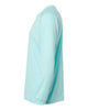 Paragon Aqua Blue Unisex Long Islander Performance Long Sleeve T-Shirt