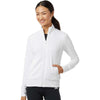 Adidas Women's White Ultimate365 Textured Full-Zip Jacket