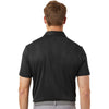 Adidas Men's Carbon Black Ultimate Textured Polo