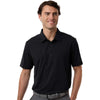Adidas Men's Black Ultimate365 Tour Twistknit Polo