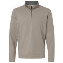 Adidas Men's Putty Beige Ultimate365 Classic Quarter-Zip Pullover