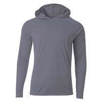 A4 Men's Graphite Cooling Performance Long Sleeve