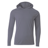 A4 Men's Graphite Cooling Performance Long Sleeve