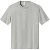 A4 Men's Silver Softek Short Sleeve Tee