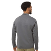 Adidas Men's Grey Five Spacer Quarter-Zip Pullover