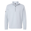 Adidas Men's Halo Blue Spacer Quarter-Zip Pullover