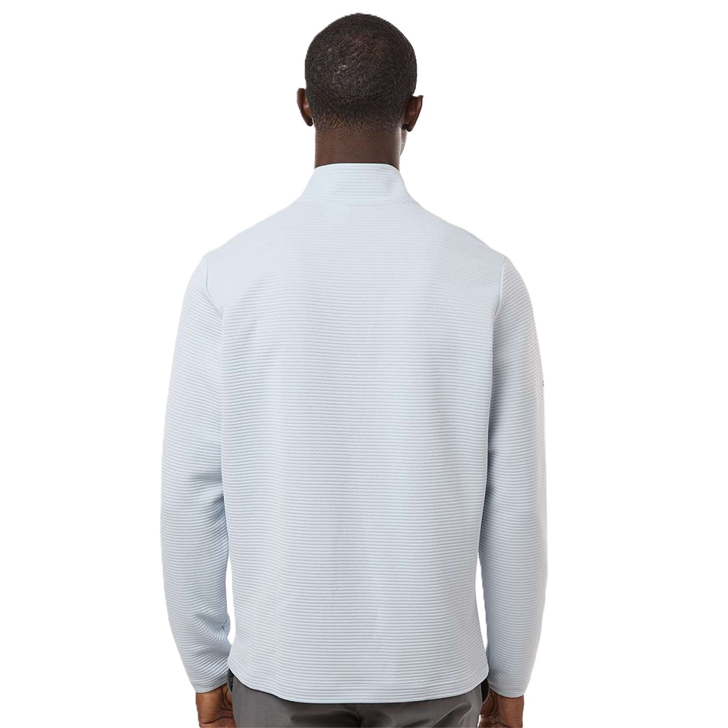 Adidas Men's Halo Blue Spacer Quarter-Zip Pullover