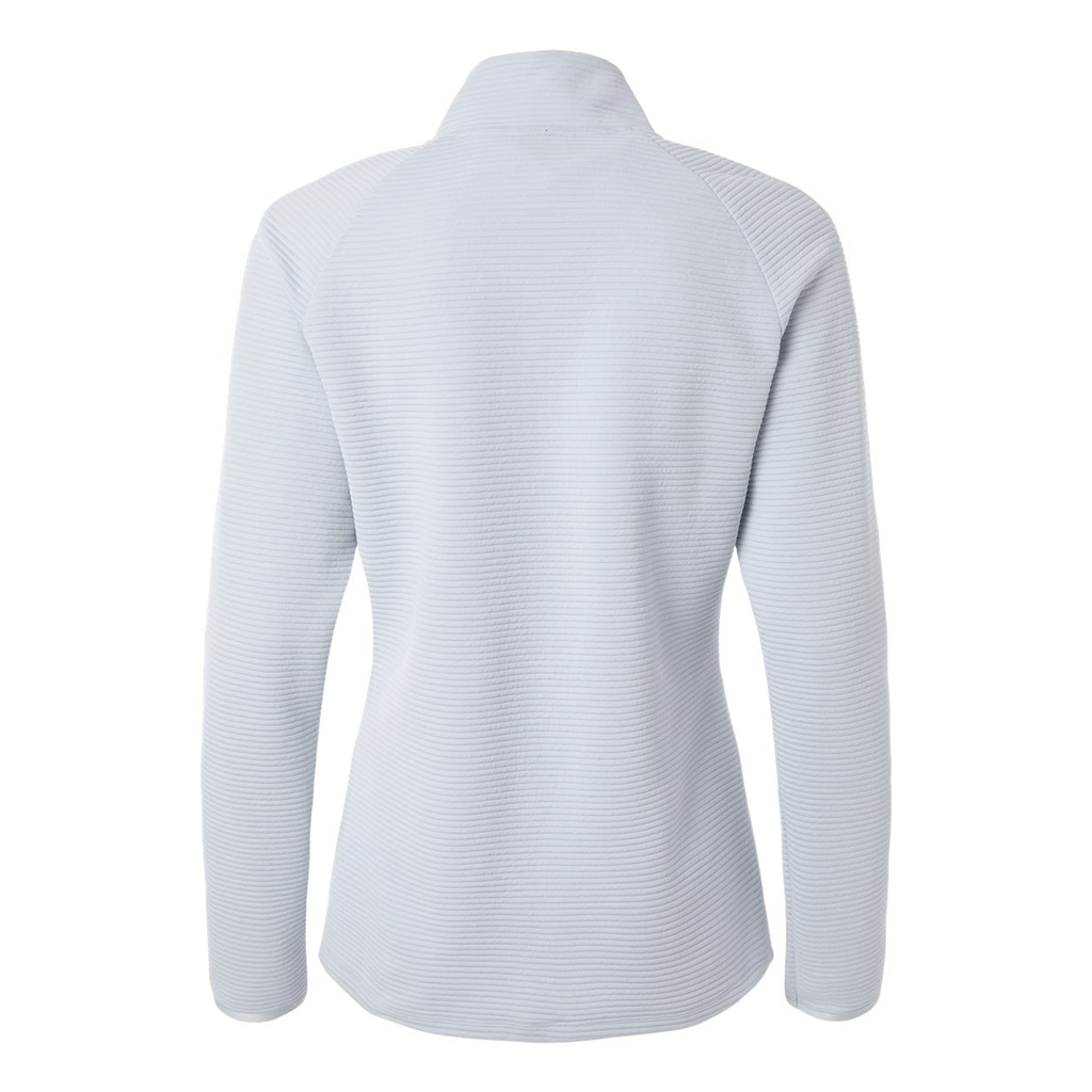 Adidas Women's Halo Blue Spacer Quarter-Zip Pullover