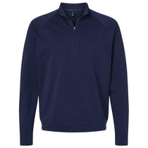 Adidas Men's Collegiate Navy Club Quarter Zip Pullover