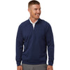 Adidas Men's Collegiate Navy Club Quarter Zip Pullover