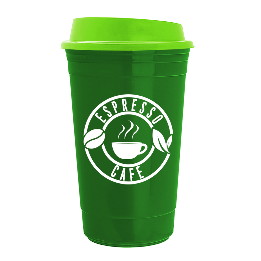 Garyline Green Traveler Insulated Cup - 16 oz.