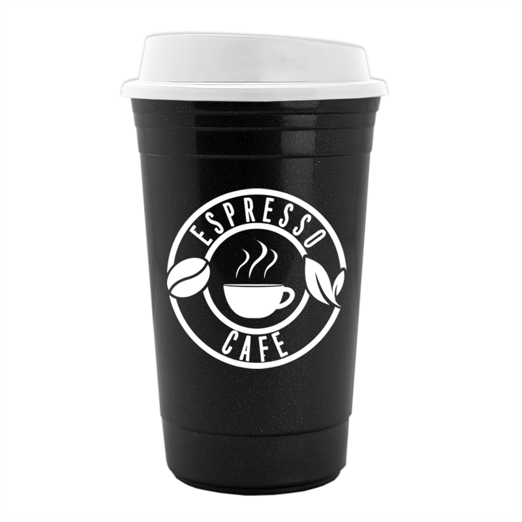 Garyline Black Traveler Insulated Cup - 16 oz.
