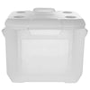 Coleman White 60 Qt. Wheeled Cooler