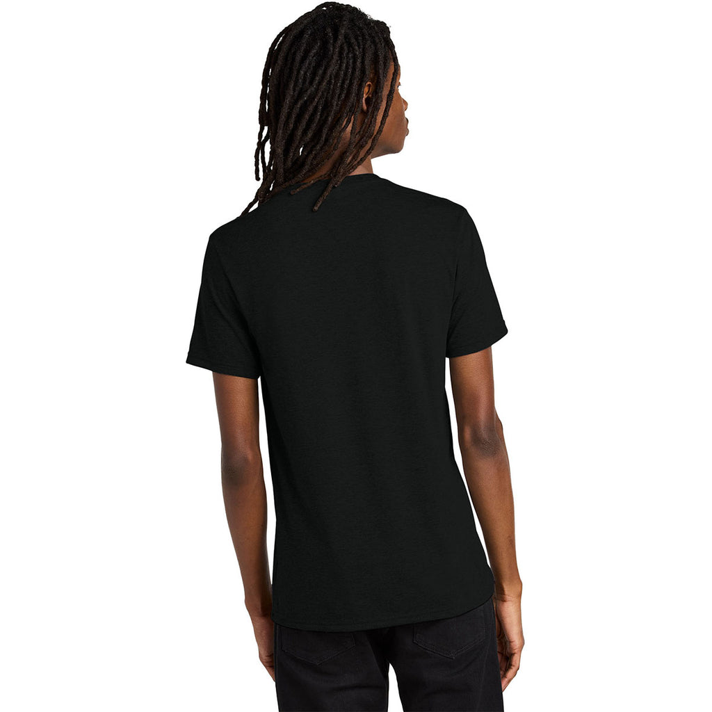 Allmade Unisex Deep Black Tri-Blend V-Neck Tee