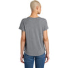 Allmade Women's Aluminum Grey Relaxed Tri-Blend Scoop Neck Tee