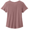 Allmade Women's Vintage Rose Relaxed Tri-Blend Scoop Neck Tee