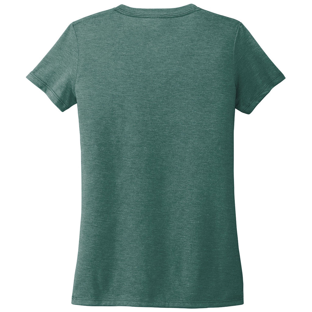 Allmade Women's Deep Sea Green Tri-Blend V-Neck Tee
