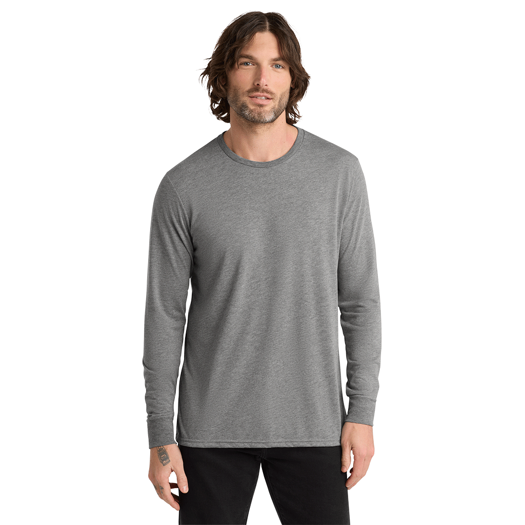 Allmade Unisex Aluminum Grey Tri-Blend Long Sleeve Tee