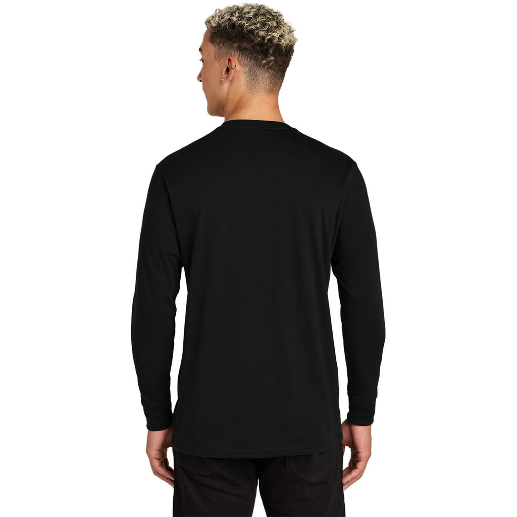 Allmade Unisex Deep Black Long Sleeve Organic Cotton Tee