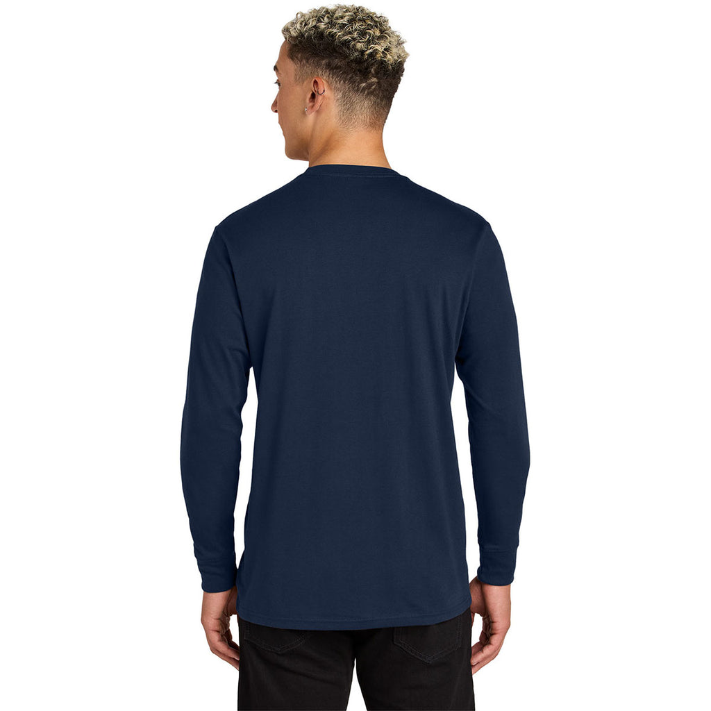 Allmade Unisex Night Sky Navy Long Sleeve Organic Cotton Tee
