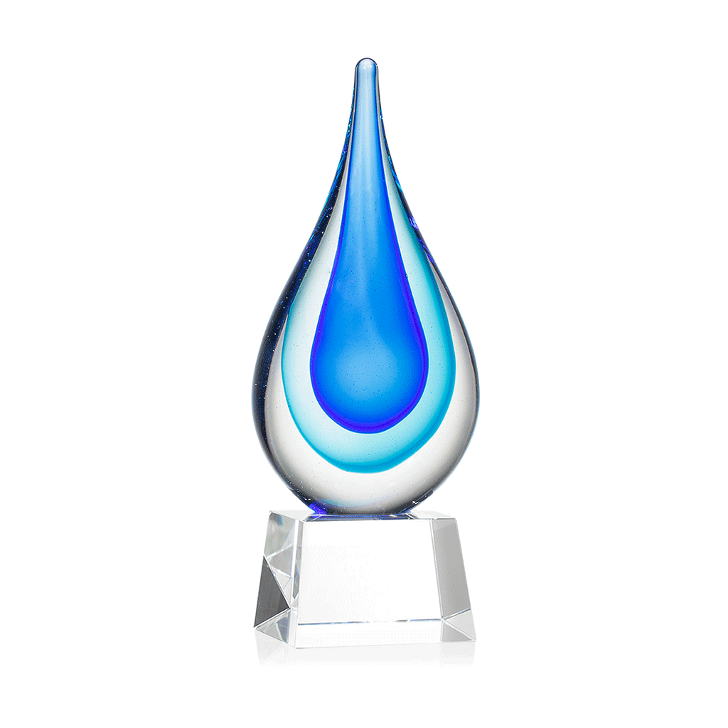 St. Regis Clear Marseille on Robson Base 3.25" x 8.5" x 3"