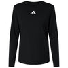 Adidas Women's Black/White Pregame Long Sleeve T-Shirt