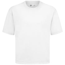 Levelwear Unisex White Luxe Signature Knit Top