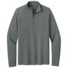 Brooks Brothers Men's Shadow Grey Luxe Performance 1/4-Zip