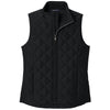 Brooks Brothers Women's Deep Black Quilted Vest