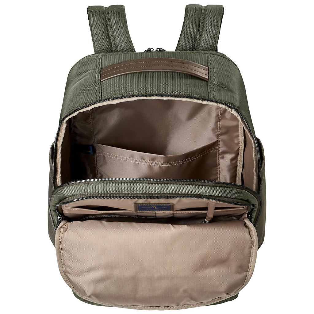Brooks Brothers Noble Green Oxford Backpack