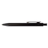 Logomark Black Illuminate Recycled Aluminum Plunge-Action Pen