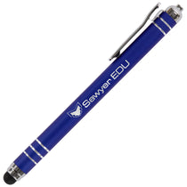 Logomark Blue Ritchey Recycled Aluminum Gravity Pen & Stylus