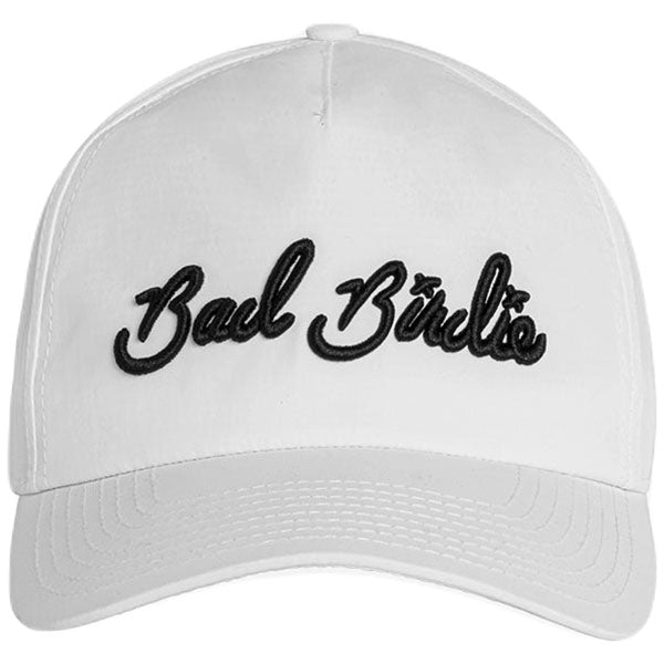 Bad Birdie White Script Hat